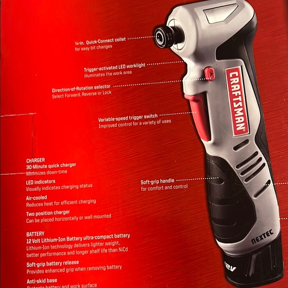 Craftsman Right Angle Impact Driver - Picture 4 of 12